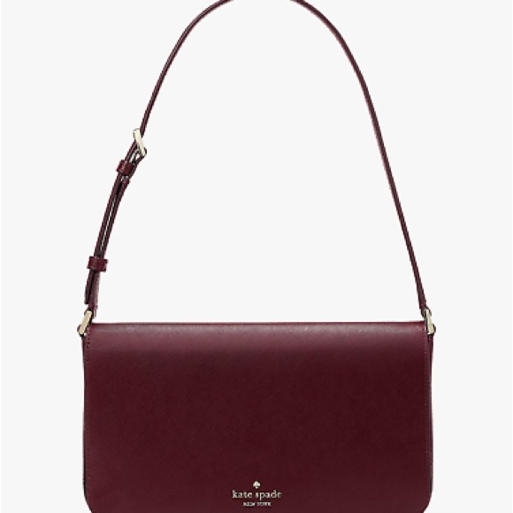 Kate Spade Burgundy Shoulder Bag